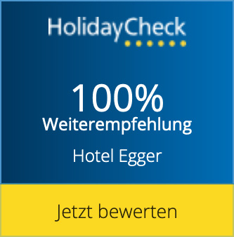 HolidayCheck 100% Weiterempfehlung