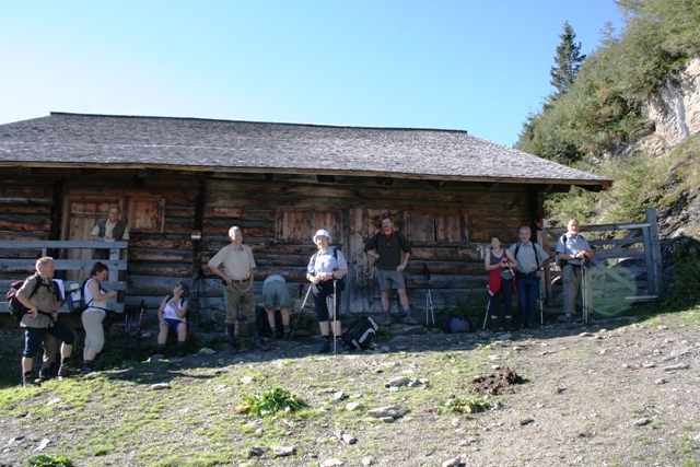 Erste Station nach der Harbachalm